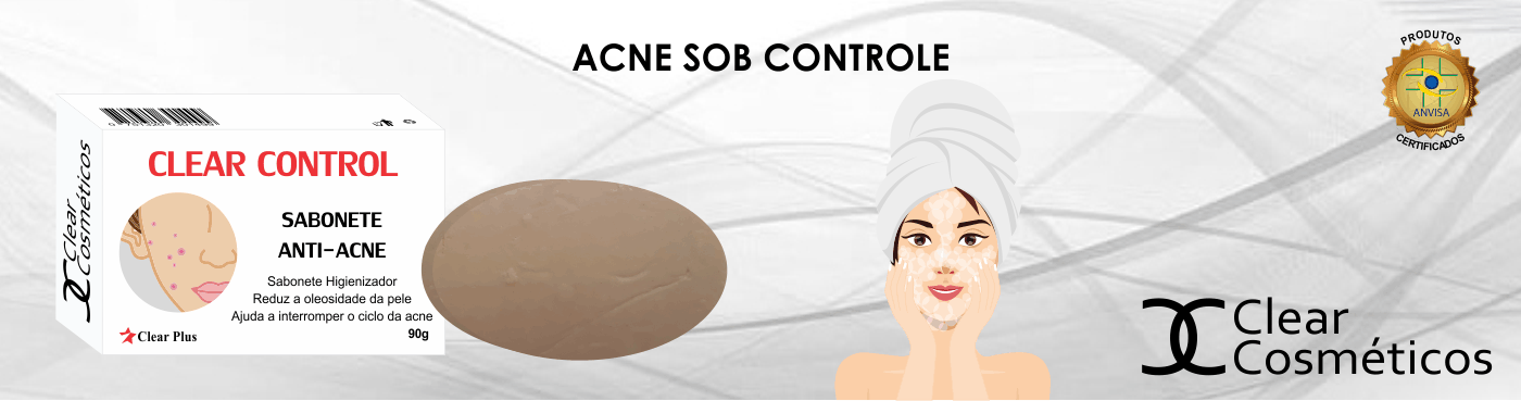 Cler Cosméticos - Sabonete Anti-ACNE